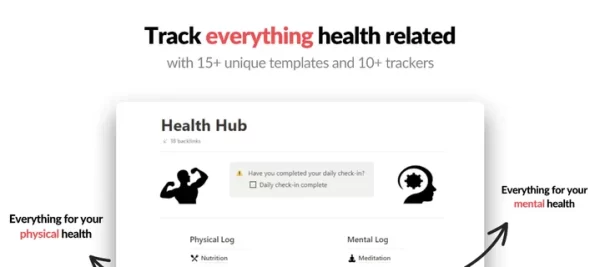 Notion Health Hub