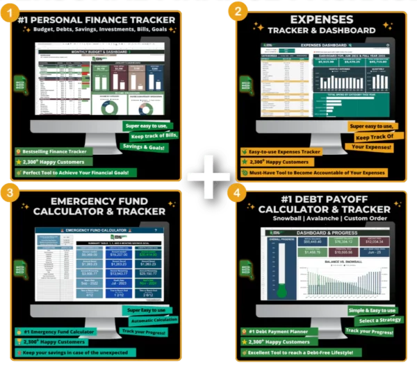 Ultimate Bundle Package for Personal Finance Management
